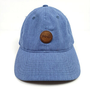 Ping Golf Adult Mens One Size Blue Casual Adjustable Strapback Cap Hat